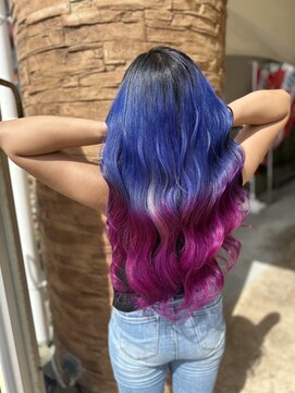 クラナ(clana) 派手髪グラデーションカラー