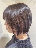 切りっぱなし ショート