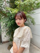 アンバー 池袋(amber)&nbsp;切りっぱなしボブ/美髪/ピンクブラウン[池袋駅]