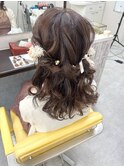 20代/30代/belle/ハーフアップ
