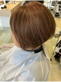 白髪ぼかしハイライト