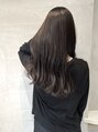 スリー ナカノシマ(three. Nakanoshima) 髪質改善ストレート/ブリーチなし/暗髪/白髪ぼかし/黒髪