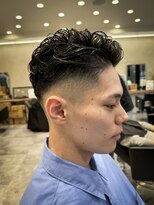 ルースト 京都駅前店(ROOST)&nbsp;スキンフェード×バックパーマ