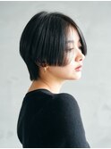 髪質改善*ネビージュワンレンショート*美髪【Zina荻窪】