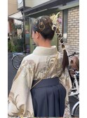 卒業式袴着付/成人式/ヘアセット/振袖/浴衣