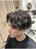 三軒茶屋_メンズ_パーマ_ツイストパーマ_ハードパーマ_黒髪