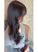 黒髪　レイヤー