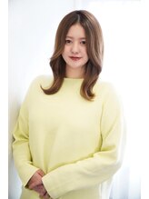 スタイリスト【徳田七海】女性らしさを引き出す、やわらかボブ＆透明感カラー♪