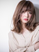 カバーヘアアンドスパ ブリス 浦和(COVER HAIR&SPA bliss)&nbsp;くすみベージュアッシュ抜け感外ハネくびれヘアv浦和30代40代