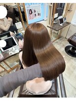 ヘアーサロン ウィング(HAIR SALON Wing) 赤坂＊ブリーチなしミルキーベージュ透明感カラー