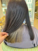 ビス リアン 川口店(Vis lien) 20代30代小顔ヘルシー艶感グレージュイヤリングカラー外ハネ