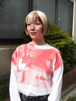 ユルクメゾンシティ 名古屋(JURK MAISON CITY)&nbsp;【natsu style】ボブ三毛猫　ローライト　デザインカラー