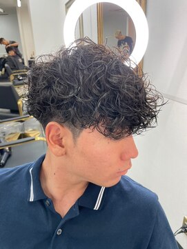 ブルーオーシャン 佐賀店(Blue Ocean) 波巻きスパイラルパーマメンズマッシュパーマツイストパーマ