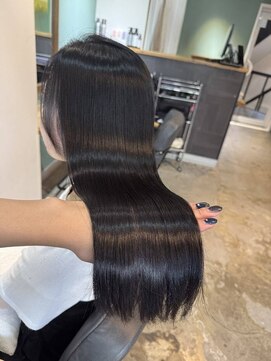 パリオ バイ コレット(Palio by collet) Premium髪質改善【METEOストレート】×メテオグレージュ