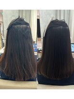 シンズ 銀座(sins)&nbsp;50代 エイジング毛の強い癖に酸性ストレート[30代40代50代60代]