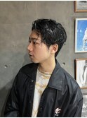 メンズカットパーマ