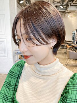 ガーデントウキョウ(GARDEN Tokyo) ショート/ハンサムショート/ブラウンカラー/似合わせカット