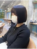 マロンベージュ/ボブ/前髪/レイヤー/小顔/髪質改善/縮毛矯正大宮