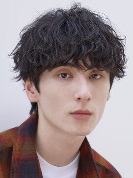 レタッチバイフィフス(RETOUCH by fifth) 波巻きスパイラルパーマツイストスパイラルパーマメンズヘア