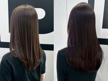 ブレス ヘアデザイン(BLESS hair design)の雰囲気（ブリーチなしのブラウンカラーで落ち着きのある大人な印象に＊）