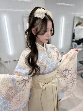 オニキス(ONYX) 154 袴着付けヘアセット振袖着付け表参道着付け成人式ヘアセット