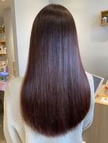 ルチア 八柱店(LUCIA by cuore)&nbsp;ロング　暖色系　暖色カラー　ヘアカラー  艶髪　ツヤ
