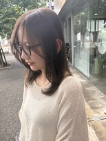 クプラ(Qpula)&nbsp;【qpula 城慎太郎】ブリーチ無しグレージュ＋レイヤーカット