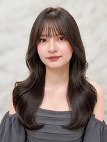 ロンド フィーユ(Lond fille)&nbsp;オリーブグレー/韓国風巻き/レイヤーカット/マロンベージュ◇