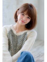 ジョエミバイアンアミ(joemi by Un ami)&nbsp;(joemi)ワイドバングくびれミディモーブカラーワンサイド(花野)