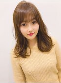 shiwuミディアム小顔パーマ