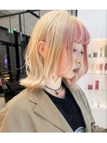 キーン 吉祥寺店(keen)&nbsp;《NANAKO》クリアブロンド インナーカラー