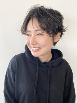 ジュール 新宿三丁目(Joule) マッシュショートパーマ　[新宿三丁目]  ハラ