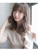 道村/アッシュブラウン/デジタルパーマ/オフィスヘア/chobii銀座