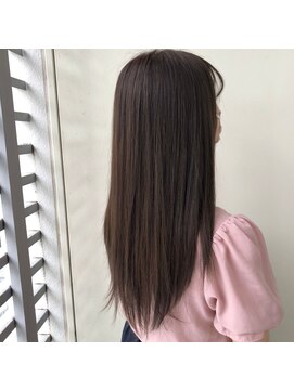 ジーナ 博多(Zina) 【Zina】レイヤーロング/マロンベージュ/20代30代40代