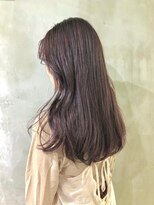 アンセム(anthe M) ツヤ髪ラベンダーベージュ前髪カット髪質改善トリートメント