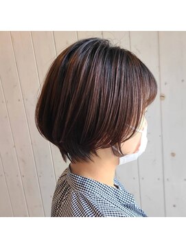 ココロヘアー 住吉店(Cocolo hair) おとな丸みショート