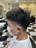 ルシードスタイル クリザンテーム&nbsp;5ミリ刈り上げのジェットモヒカン