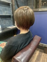 ニリアカラー(Nilia color)&nbsp;アッシュグレー×コーラル