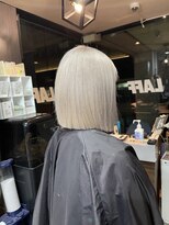 ラフ(LAFF)&nbsp;#黒髪#ボブルフ#ネビージュ#小顔#ワンレン