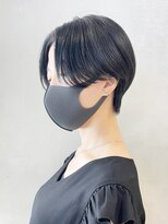 アルバム 渋谷パルコ(ALBUM) タイトハンサムショート_グレージュカラーボブウルフ_ba416443