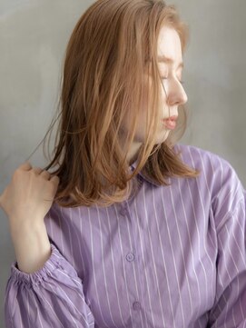 ドットハリス(.Hallis) 大人可愛い前髪/ミディアム/ボブ/20代30代/原宿/表参道