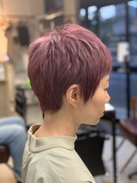 メル(Mel)&nbsp;☆Mel発☆ブリーチ☆モーブピンク☆マッシュショート☆