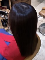 ロンド シャルム 吉祥寺(Lond charme)&nbsp;黒髪グレーベージュ吉祥寺縮毛矯正髪質改善サロンイノアカラー