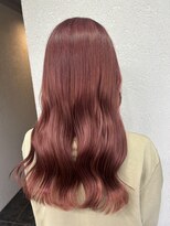 アジールヘア 所沢プロペ通り店(agir hair)&nbsp;ピンクブラウン韓国ウェーブ