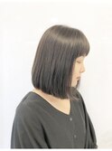 ワンレングスベルボブ
