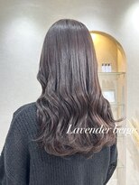 カラークチュール(Color Couture)&nbsp;グレージュカラー/韓国ヘア/デザインカラー/ピンクベージュ/