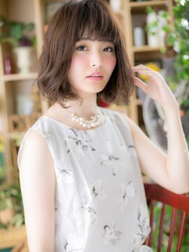 カバーヘア ブリス 上尾西口店(COVER HAIR bliss) バレイヤージュくせ毛風小顔フレンチガーリーh3上尾20代30代40代