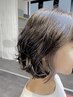 【いつでも】カット＋ショートヘアパーマ＋N.トリートメント　￥15000