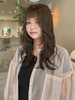 ピピバイヨーク(pipi, by yoke.)&nbsp;顔まわりレイヤー/オリーブブラウン