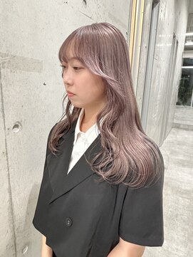 シーク 天神(SEEK) yuri/ミルクティーベージュ/ベージュカラー/ハイトーン/ブリーチ